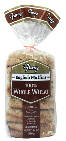 #70604 - Whole Wheat English Muffin - 2 oz (6 ct)
