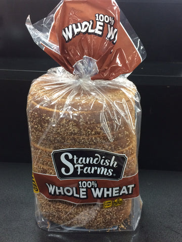 #70171 - Standish Farms 100% Whole Wheat Deli Bread